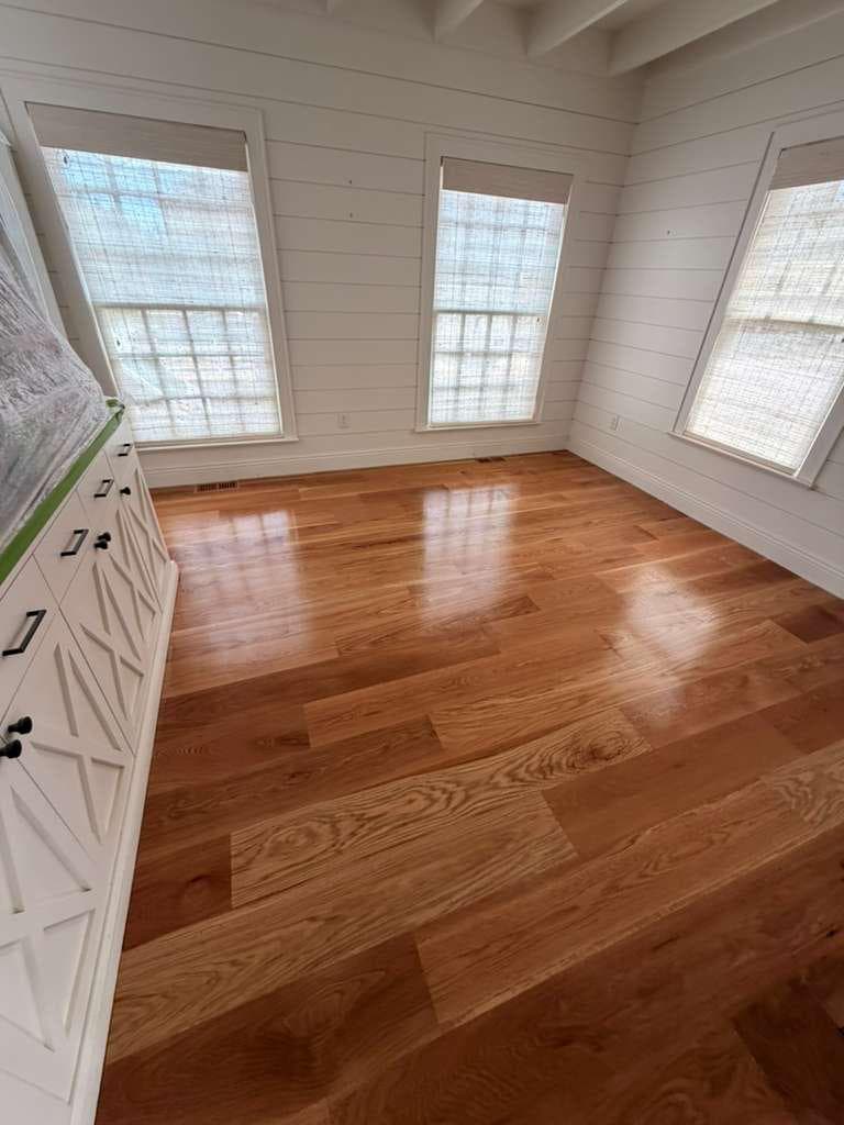 Premium hardwood floor restoration